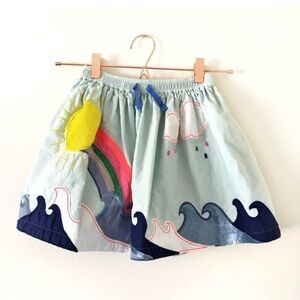 Mini Boden Sequin Rainbow Skirt Size 10